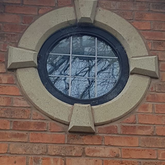 Round Stone Window